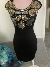 Lipsy black bodycon for sale  WYMONDHAM