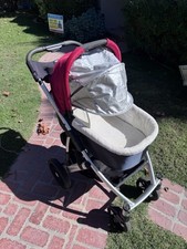 Cochecito UPPAbaby Vista 2013 con moisés y RumbleSeat rojo segunda mano  Embacar hacia Mexico