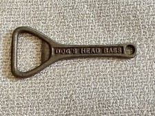 Usado, Antigo abridor de garrafa de ferro fundido raro para baixo cabeça de cachorro comprar usado  Enviando para Brazil