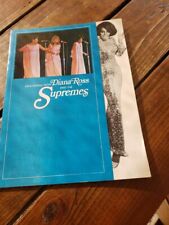 supremes program for sale  Hemet