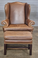 Brown leather mahogany for sale  Canton