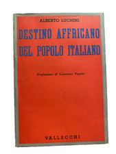 Libro destino africano usato  Torino