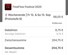 Free flow festival gebraucht kaufen  Biberach an der Riß