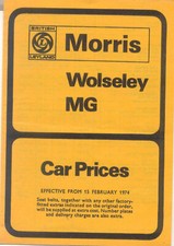 Morris wolseley price for sale  BATLEY
