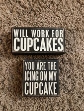Cupcake decor signs for sale  Crown Point
