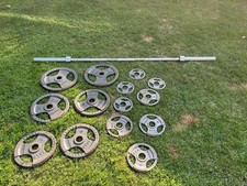 7ft olympic barbell for sale  REDHILL