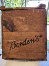 BORDEN'S MILK PORCH CAIXA DE ENTREGA BRASÃO DOURADO CAIXA DE MADEIRA comprar usado BORDEN'S MILK PORCH CAIXA DE ENTREGA BRASÃO DOURADO CAIXA DE MADEIRA comprar usado  Enviando para Brazil