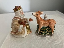 Santa feeding deer for sale  Monroe