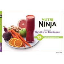 Ninja Nutri Ninja Guide to Nutritional Goodness Healthy 75+ Recipe Cookbook ... comprar usado  Enviando para Brazil