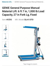Genie super lift for sale  Canton