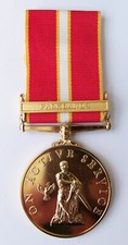Active service medal for sale  AYR