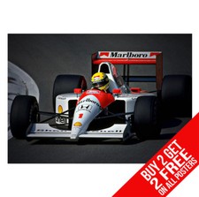 Ayrton senna poster for sale  MANCHESTER