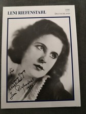 Leni riefenstahl autogramm gebraucht kaufen Leni riefenstahl autogramm gebraucht kaufen  Munderkingen