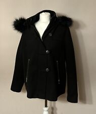Zara dufflecoat kunstpelz gebraucht kaufen  Neusäß