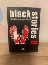 Black stories kartenspiel gebraucht kaufen  Bochum