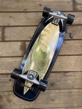 Deck de skate Carver surf modelo popular somente sala verde, usado comprar usado  Enviando para Brazil