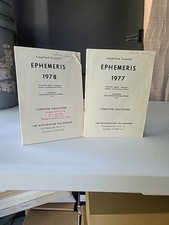 Simplified scientific ephemeri for sale  Chicago