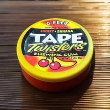Goma de mascar vintage Tape Twisters cereja/banana comprar usado  Enviando para Brazil