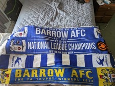 Barrow afc scarves for sale  ULVERSTON