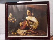 OBRAZ REPRODUKCJA CARAVAGGIO 40X47 CM   XX WIEK OLD na sprzedaż  PL