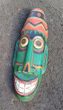 Wood carved painted for sale  NEWCASTLE UPON TYNE