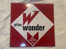 Plaque émaillée wonder d'occasion  Marseille VI