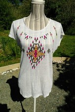 Top shirt graphique d'occasion  Mondoubleau