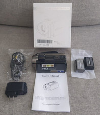 Câmera de vídeo digital HD caixa aberta 24MP 3.0" tela 16X zoom filmadora comprar usado  Enviando para Brazil