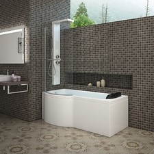 Milan shape bath for sale  CHESTERFIELD