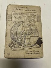 Manuali hoepli.il bottaio usato  Formigine