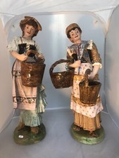 Maiolica coppia popolane usato  Lecce