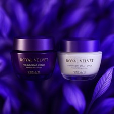 🌸 Set Oriflame Royal Velvet – Crema Giorno SPF 20 + Crema Notte Rassodante 🌸 na sprzedaż  Wysyłka do Poland