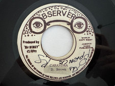 Usado, Reggae 45 - Dennis Brown "Casandra"/"Fire From the Observer" Observer NM HEAR comprar usado  Enviando para Brazil