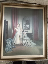 Framed vintage print for sale  Fairfax