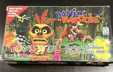 BANJO KAZOOIE NINTENDO 64 N64 VHS (1998) TOYS R US PROMOTIONAL VIDEO, JON LOVITZ comprar usado  Enviando para Brazil