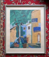 Grand gouache cubiste d'occasion  Strasbourg-