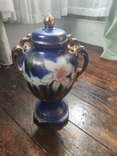 Beautiful blue urn for sale  HORNCHURCH