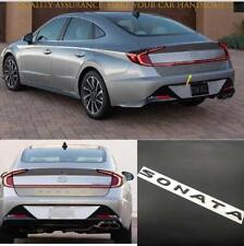 Logotipo 6 peças letras emblema emblema traseira preta SONATA para Hyundai Sonata 2020-2023 comprar usado  Enviando para Brazil