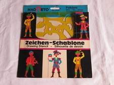 Folklore zeichenschablone magn gebraucht kaufen  Hamburg