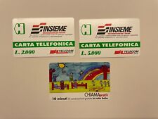 Carte telefoniche insieme usato  Massafra
