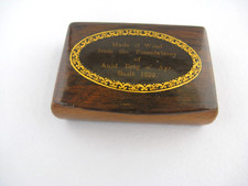 wooden snuff box for sale wooden snuff box for sale UK