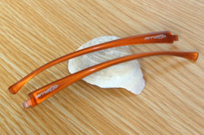 Par de templos Arnette laranja/prata f/Swinger,Mini,Slide,Titan,Matik,Gritty -Estado perfeito comprar usado  Enviando para Brazil