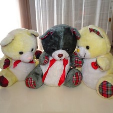 Tre orsacchiotti peluche usato  Modica