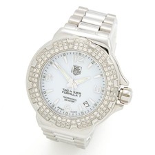 Quartzo feminino TAG Heuer Formula 1 36mm ref. Mostrador azul WAC1215-0 6" #W211474-1 comprar usado  Enviando para Brazil