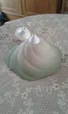 Lustre en verre granuleux - Ton pierre vert et sable granuleux  comprar usado  Enviando para Brazil