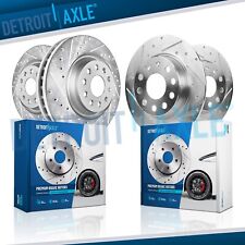Kit de rotores de freio traseiros perfurados 288mm dianteiro 272mm para 2019 2020 Volkswagen Jetta comprar usado  Enviando para Brazil