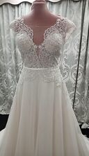 Lace tulle wedding for sale  WALSALL