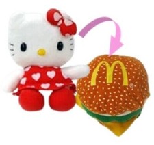Sanrio Hello Kitty x McDonald's Collaboration Dwustronna pluszowa lalka z Japonii na sprzedaż  Wysyłka do Poland