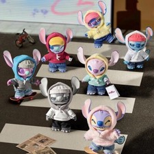 Autentyczny Miniso Disney Stitch Blind Box GenZ Street Winyl Pluszowa lalka Wisiorek! na sprzedaż  Wysyłka do Poland