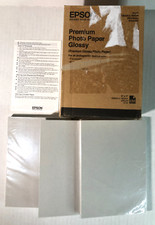 Papel fotográfico Epson Premium genuíno brilhante 5 x 7 150 folhas caixa aberta a granel fabricante de equipamento original comprar usado  Enviando para Brazil